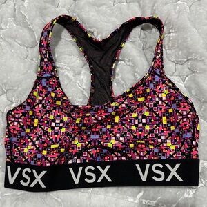 Victoria's Secret Multicolor Geometric Sports Bra